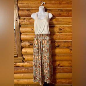 Pink Republic Maxi Dress Bohemian Size Small